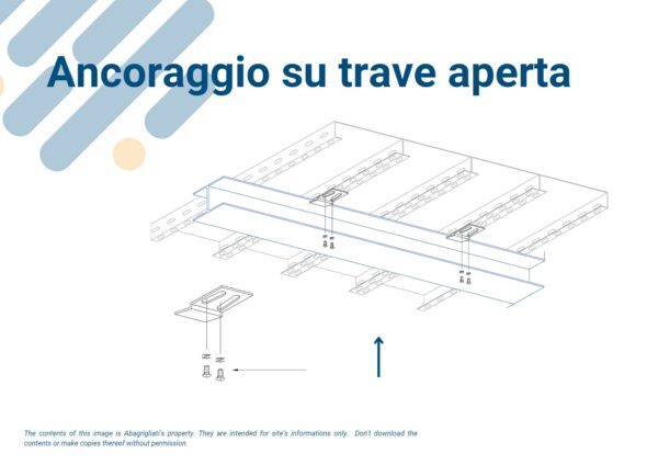 Ancoraggio su trave aperta - immagine 2