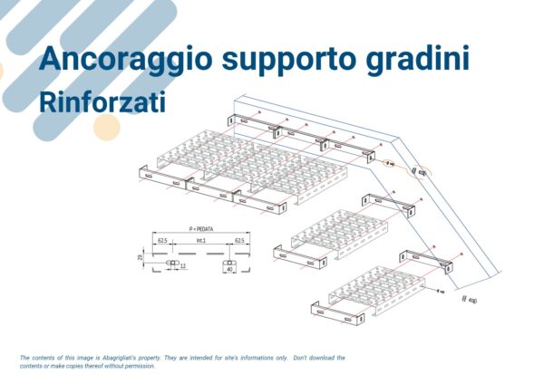 Supporto gradino rinforzato - immagine 2